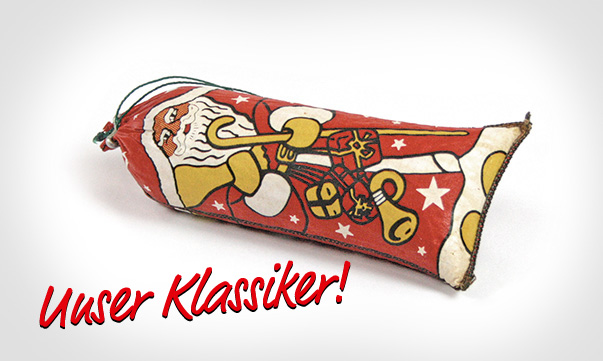 Weihnachtsmann-Mettwurst